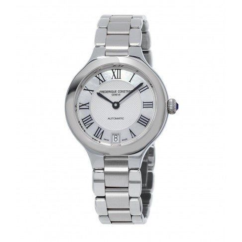 FREDERIQUE CONSTANTFrederique Constant Classics Delight Automatic FC - 306MC3ER6 Women's Watch – Silver Dial, Stainless Steel BraceletWATCHESEcecile