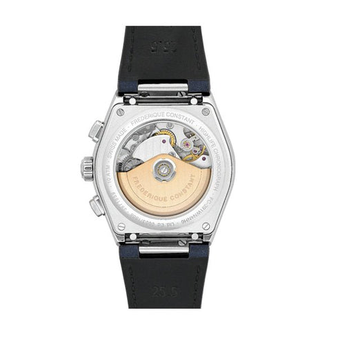 FREDERIQUE CONSTANTFrederique Constant Highlife Chronograph Automatic FC - 391WN4NH6 – White Dial with Blue Sub - Dials, Stainless Steel BraceletWATCHESEcecile