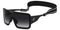 CARRERACarrera FLAGLAB 15 003/9O Unisex Sunglasses - Matte Black Frame, Dark Grey Gradient LensesEYEWEAREcecile