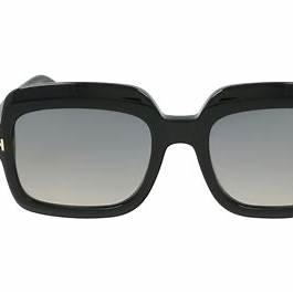 Lunettes de soleil Tom Ford FT0688 01B pour femme - monture noire, verres fumés dégradés