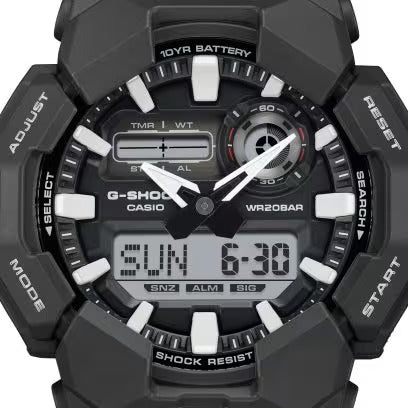 CASIO G - SHOCKCasio G - Shock GA - 010 - 1AER Men's Analog - Digital Watch - Black Resin StrapWATCHESEcecile