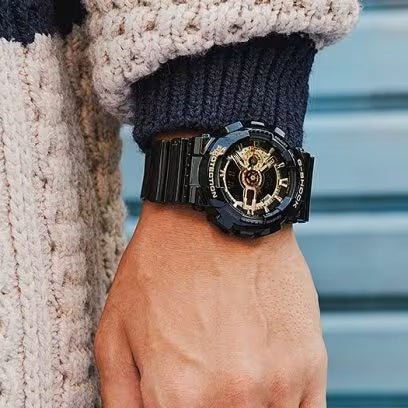 CASIO G - SHOCKCasio G - Shock GA - 110GB - 1AER Men's Analog - Digital Watch - Black and GoldWATCHESEcecile