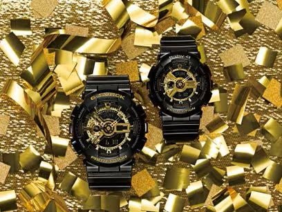 CASIO G - SHOCKCasio G - Shock GA - 110GB - 1AER Men's Analog - Digital Watch - Black and GoldWATCHESEcecile
