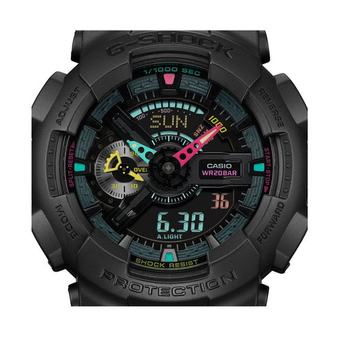 CASIO G - SHOCKCasio G - SHOCK GA - 110MF - 1AER Men's Analog - Digital Watch - Black Resin StrapWATCHESEcecile