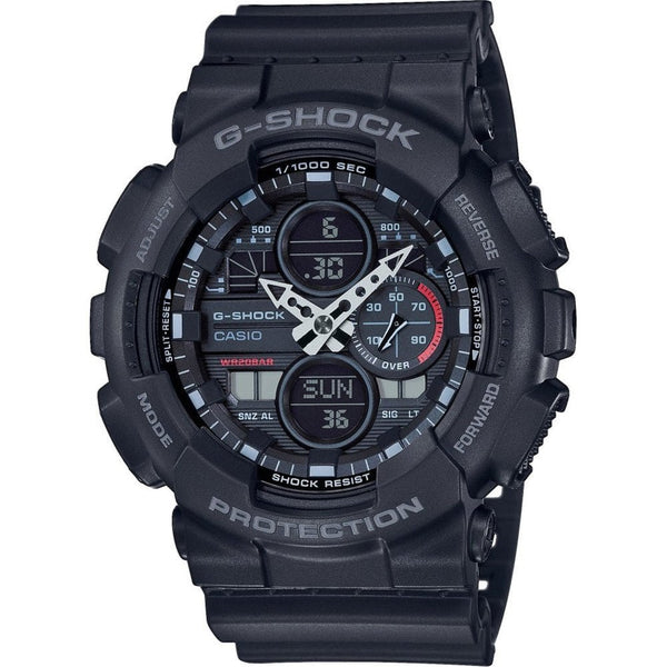 CASIO G - SHOCKCasio G - SHOCK GA - 140 - 1A1ER Men's Analog - Digital Watch – Black Resin Band, 200M Water ResistanceWATCHESEcecile