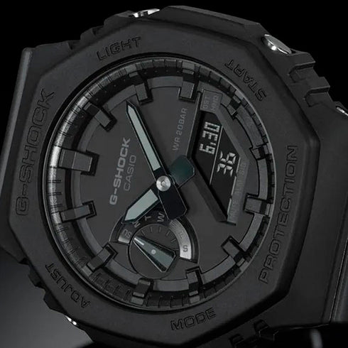CASIO G - SHOCKCasio G - SHOCK GA - 2100 - 1A1ER Men's Analog - Digital Watch – Carbon Core Guard, Black Resin Band, 200M Water ResistanceWATCHESEcecile