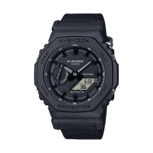 CASIO G - SHOCKCasio G - SHOCK GA - 2100BCE - 1AER Men's Analog - Digital Watch – Carbon Core Guard, Cordura Nylon Band, 200M Water ResistanceWATCHESEcecile