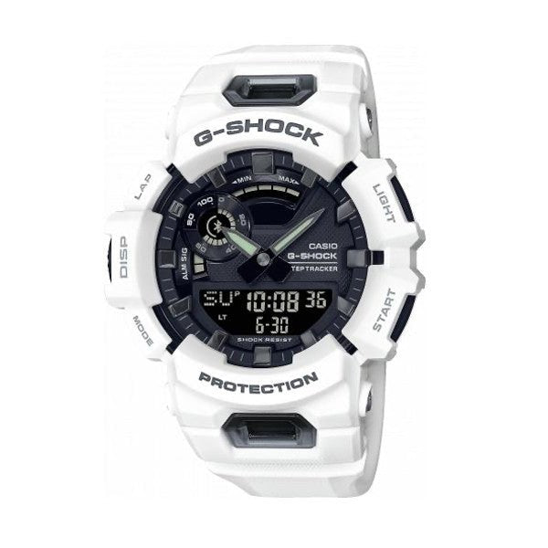 CASIO G - SHOCKCasio G - SHOCK GBA - 900 - 7AER Men's Analog - Digital Watch – White Resin Band, Bluetooth, Step TrackerWATCHESEcecile