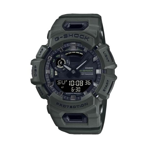 CASIO G - SHOCKCasio G - SHOCK GBA - 900UU - 3AER Men's Analog - Digital Sports Watch – Urban Utility Green, Bluetooth, Step TrackerWATCHESEcecile