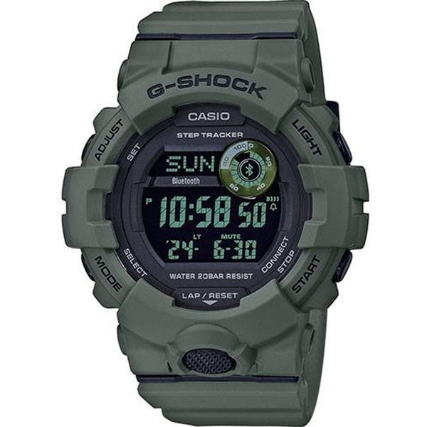 CASIO G - SHOCKCasio G - SHOCK GBD - 800UC - 3ER Men's Digital Watch – Military Green, Bluetooth Connectivity, 200M Water ResistanceWATCHESEcecile