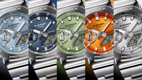 CASIO G - SHOCKCasio G - SHOCK GM - 2110D - 3AER Men's Analog - Digital Watch - Lime Green Stainless SteelWATCHESEcecile