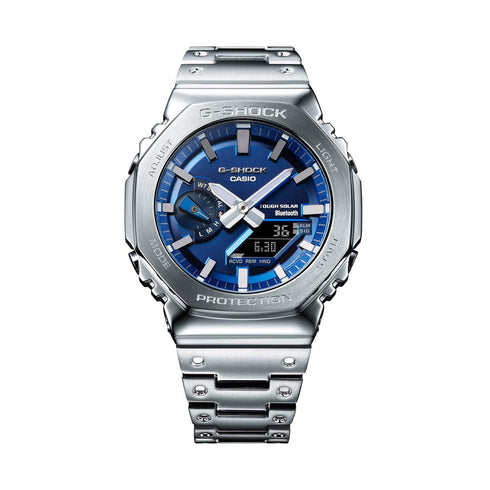 CASIO & VINTAGECasio G - SHOCK GM - B2100AD - 2AER Full Metal Blue Dial Solar - Powered WatchWATCHESEcecile