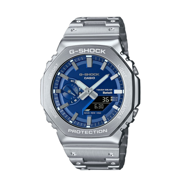 CASIO & VINTAGECasio G - SHOCK GM - B2100AD - 2AER Full Metal Blue Dial Solar - Powered WatchWATCHESEcecile