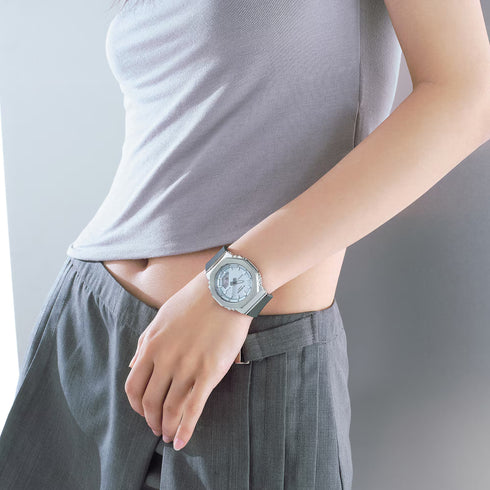 CASIO G - SHOCKCasio G - SHOCK GM - S2110 - 2AER Women's Watch – Blue Dial, Metal BezelWATCHESEcecile