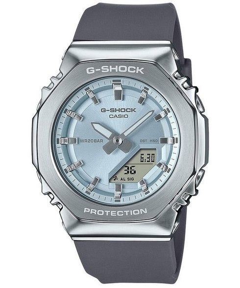CASIO G - SHOCKCasio G - SHOCK GM - S2110 - 2AER Women's Watch – Blue Dial, Metal BezelWATCHESEcecile