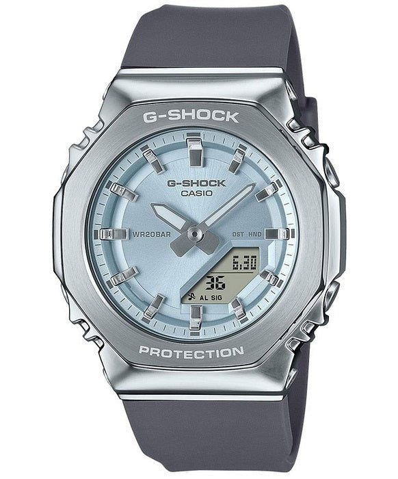 CASIO G - SHOCKCasio G - SHOCK GM - S2110 - 2AER Women's Watch – Blue Dial, Metal BezelWATCHESEcecile