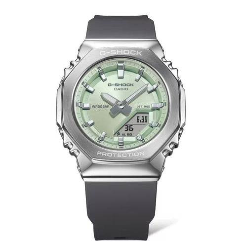 CASIO G - SHOCKCasio G - SHOCK GM - S2110 - 3AER Women's Analog - Digital Watch – Green Dial, Metal Bezel, 200M Water ResistanceWATCHESEcecile