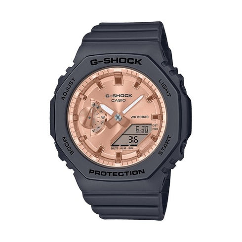 CASIO G - SHOCKCasio G - SHOCK GMA - S2100MD - 1AER Women's Watch – Black Resin, Pink Gold DialWATCHESEcecile