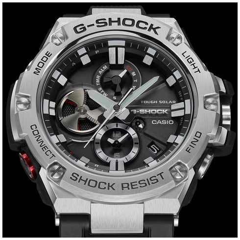 CASIO G - SHOCKCasio G - Shock G - STEEL GST - B100 - 1AER Men's Analog - Digital Watch - Black Resin StrapWATCHESEcecile
