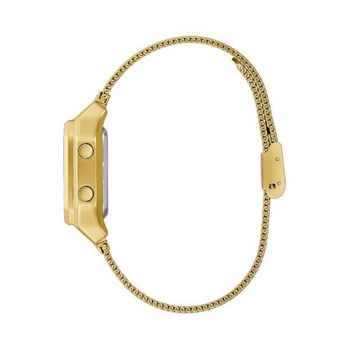GUESSGuess Zoom GW0343L2 Women's Gold - Tone Digital Mesh WatchWATCHESEcecile