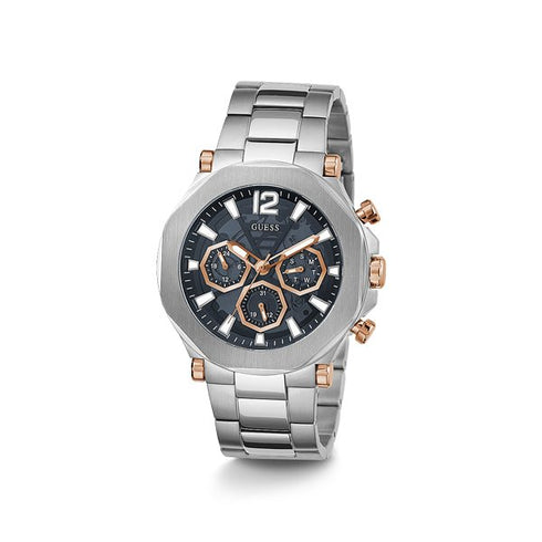 GUESSGuess Edge GW0539G1 Men's Silver Stainless Steel Chronograph WatchWATCHESEcecile