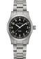 HAMILTONHamilton Khaki Field Quartz H69401130 Men's Watch - 38mm Stainless Steel Case, Black Dial, Metal BraceletWATCHESEcecile