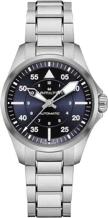 HAMILTONHamilton Khaki Aviation Pilot Auto H76215140 36mm Blue Dial Stainless SteelWATCHESEcecile