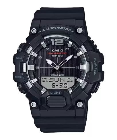CASIO & VINTAGECasio HDC - 700 - 1AVCF Men's Analog - Digital Watch, Black Resin Band, 10 - Year BatteryWATCHESEcecile
