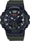 CASIO & VINTAGECasio HDC - 700 - 3AVCF Men's Analog - Digital Watch - Green Resin Band, 10 - Year BatteryWATCHESEcecile