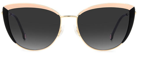 CAROLINA HERRERACarolina Herrera HER 0112/S KDX - 9O A 58 Women's Sunglasses - Black Frame, Dark Grey Gradient LensesEYEWEAREcecile