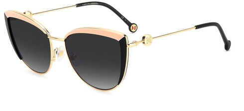 CAROLINA HERRERACarolina Herrera HER 0112/S KDX - 9O A 58 Women's Sunglasses - Black Frame, Dark Grey Gradient LensesEYEWEAREcecile
