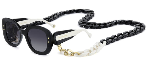 CAROLINA HERRERACarolina Herrera HER 0254/S 807 - 9O 53 Women's Sunglasses - Black Frame, Dark Grey Gradient LensesEYEWEAREcecile