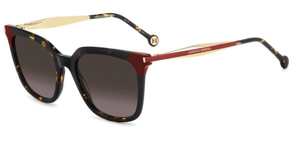 CAROLINA HERRERACarolina Herrera HER 0308/S Sunglasses - Dark Tortoise Acetate, 53mmEYEWEAREcecile