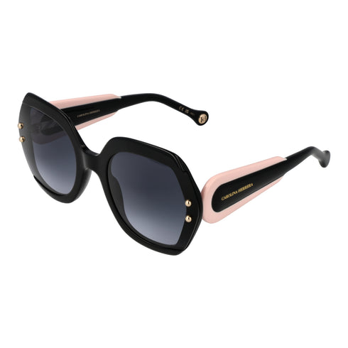 CAROLINA HERRERACarolina Herrera HER 0314/G/S Women's Sunglasses - Black/Pink Frame, Dark Grey Shaded LensesEYEWEAREcecile