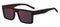 BOSSHUGO HG 1314/S 807 - AO Unisex Square Sunglasses - Black Frame, Red Mirror LensesEYEWEAREcecile