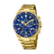 JAGUARJaguar Men's Swiss Quartz Chronograph Watch - Model J864/2, Gold - Tone Stainless Steel, Blue DialWATCHESEcecile