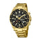 JAGUARJaguar Men's Swiss Quartz Chronograph Watch - Model J864/3, Gold - Tone Stainless Steel, Black DialWATCHESEcecile