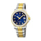 JAGUARJaguar Women's Swiss Quartz Watch - Model J893/2, Two - Tone Stainless Steel, Blue Dial, Crystal AccentsWATCHESEcecile