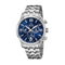 JAGUAR: Jaguar J963/2 Men's Chronograph Watch - Blue Dial, Stainless Steel BraceletWATCHESEcecile