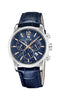 JAGUARaguar J968/2 Men's Chronograph Watch - Blue Dial, Blue Leather StrapWATCHESEcecile