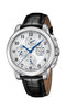 JAGUARJaguar J975/1 Men's Automatic Chronograph Watch - Silver Dial, Black Leather StrapWATCHESEcecile