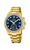 JAGUARJaguar Connected J983/3 Women's Hybrid Smartwatch - Gold Stainless Steel with Blue DialWATCHESEcecile