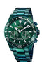 JAGUARJaguar J990/1 Men's Hybrid Connected Watch - Green Dial, Green Stainless Steel BraceletWATCHESEcecile