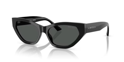 JIMMY CHOOJimmy Choo JC 5022B Women's Sunglasses - 55mm, Black Frame with Dark Grey LensesEYEWEAREcecile