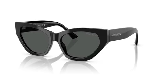 JIMMY CHOOJimmy Choo JC 5022B Women's Sunglasses - 55mm, Black Frame with Dark Grey LensesEYEWEAREcecile