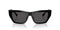 JIMMY CHOOJimmy Choo JC 5035B 500087 Women's Cat - Eye Sunglasses - Black Frame, Dark Gray LensesEYEWEAREcecile
