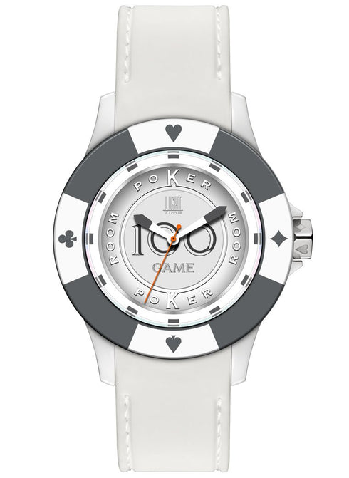 LIGHT TIMELight Time Mod. Poker - White / GreyWATCHESEcecile