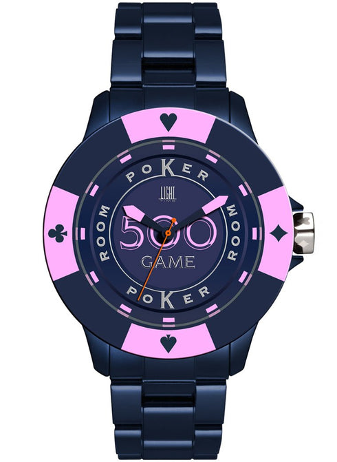 LIGHT TIMELight Time Mod. Poker - Blue / PinkWATCHESEcecile