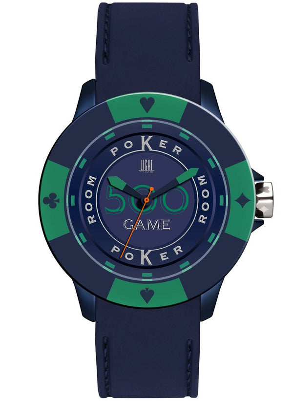 LIGHT TIMELight Time Mod. Poker - Blue / GreenWATCHESEcecile