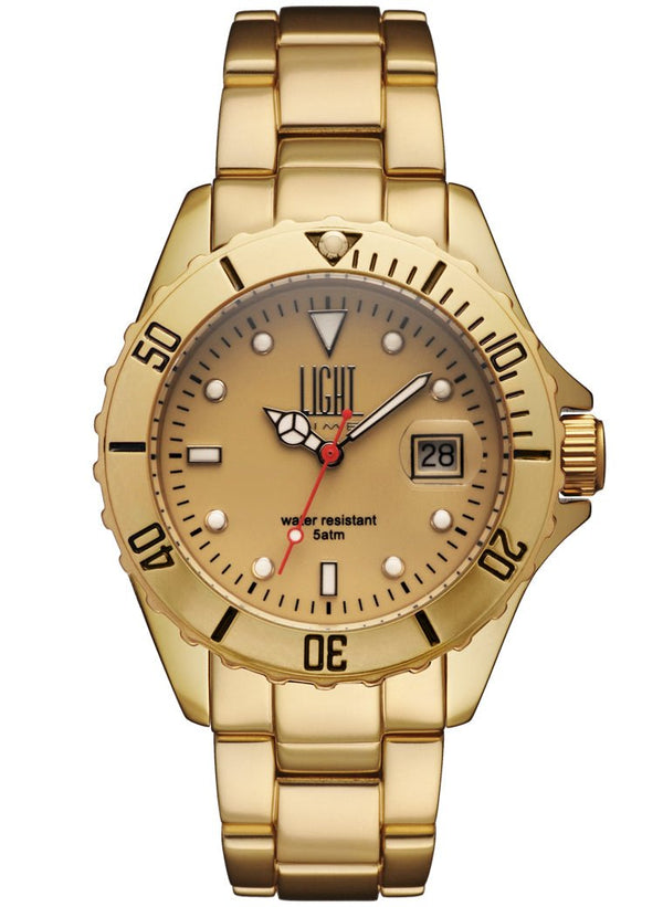 LIGHT TIMELight Time Mod. Diver Gold AluminiumWATCHESEcecile